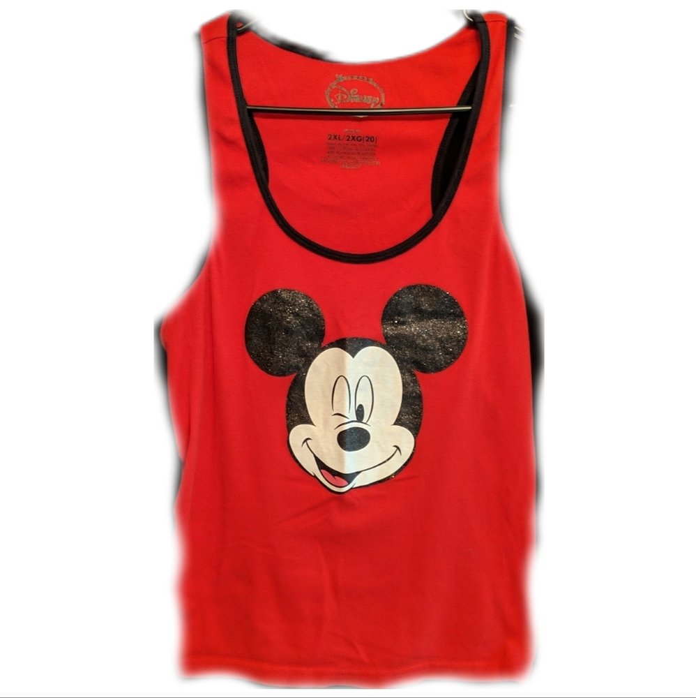 Disney sparkly mickey mouse tank